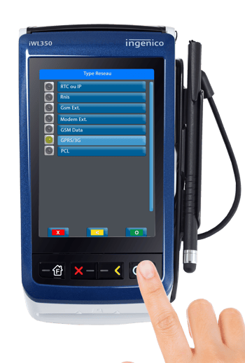 IWL Ecran type resau + doigt