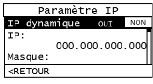 Ecran P4 IP