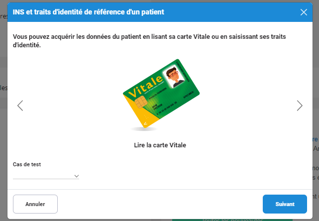 INS et traits d'identité de référence d'un patient