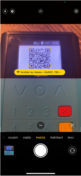 QRCODE NEO pour WiFi