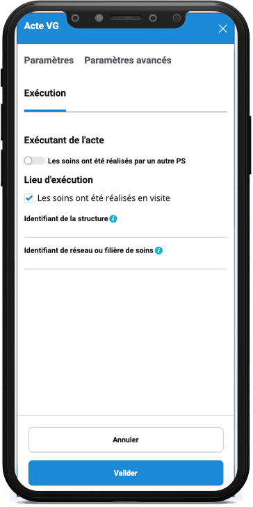 smartphone stellair parametres de lacte