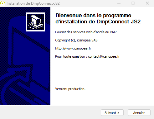 Installation DMP