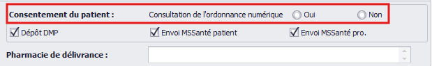 Choix du consentement